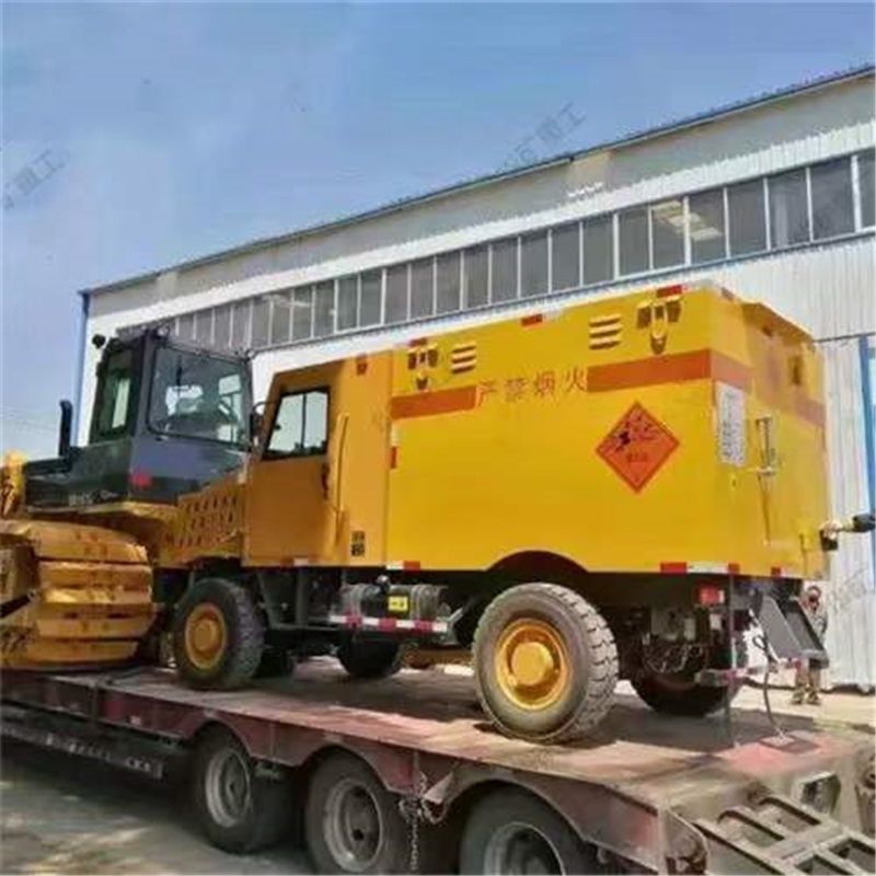 華礦重工一批礦用膠輪車(chē)發(fā)往河南焦作